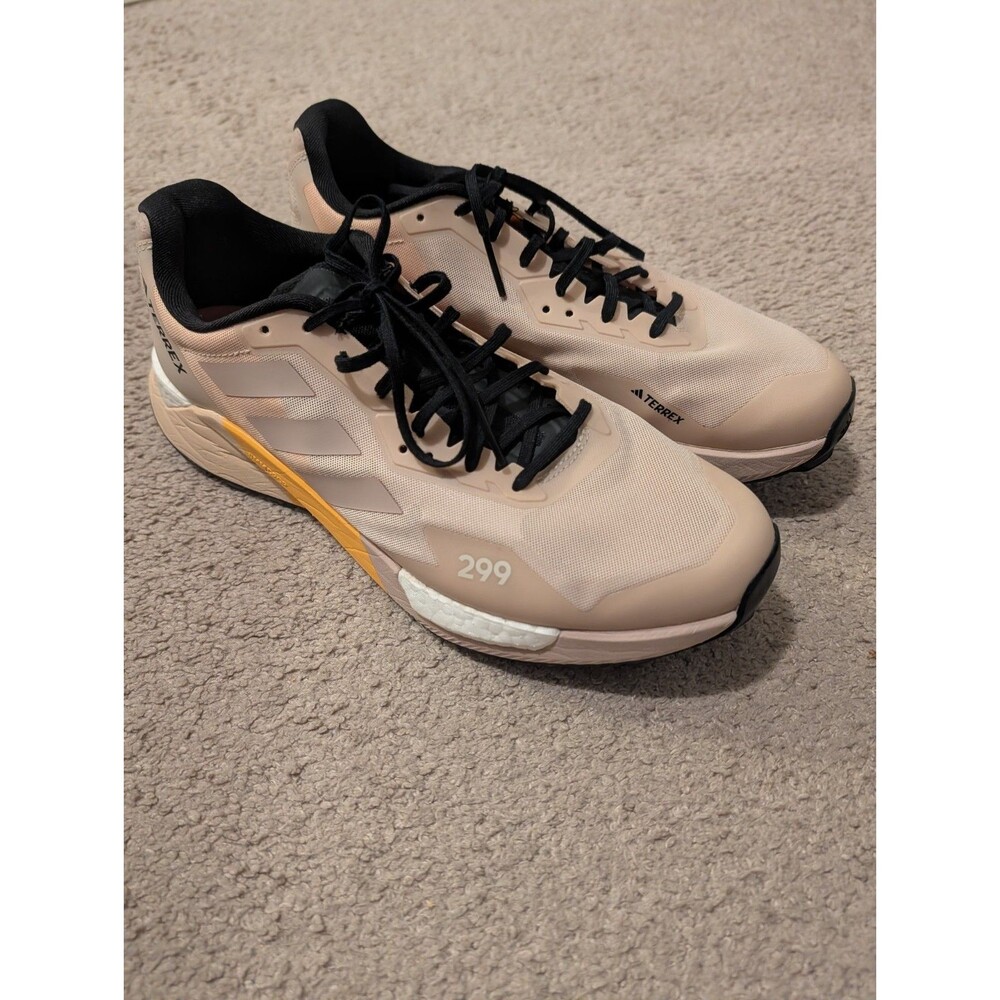 Size 9.5 - Adidas Terrex Agravic Ultra Sand Strata Solar Gold sneaker shoe